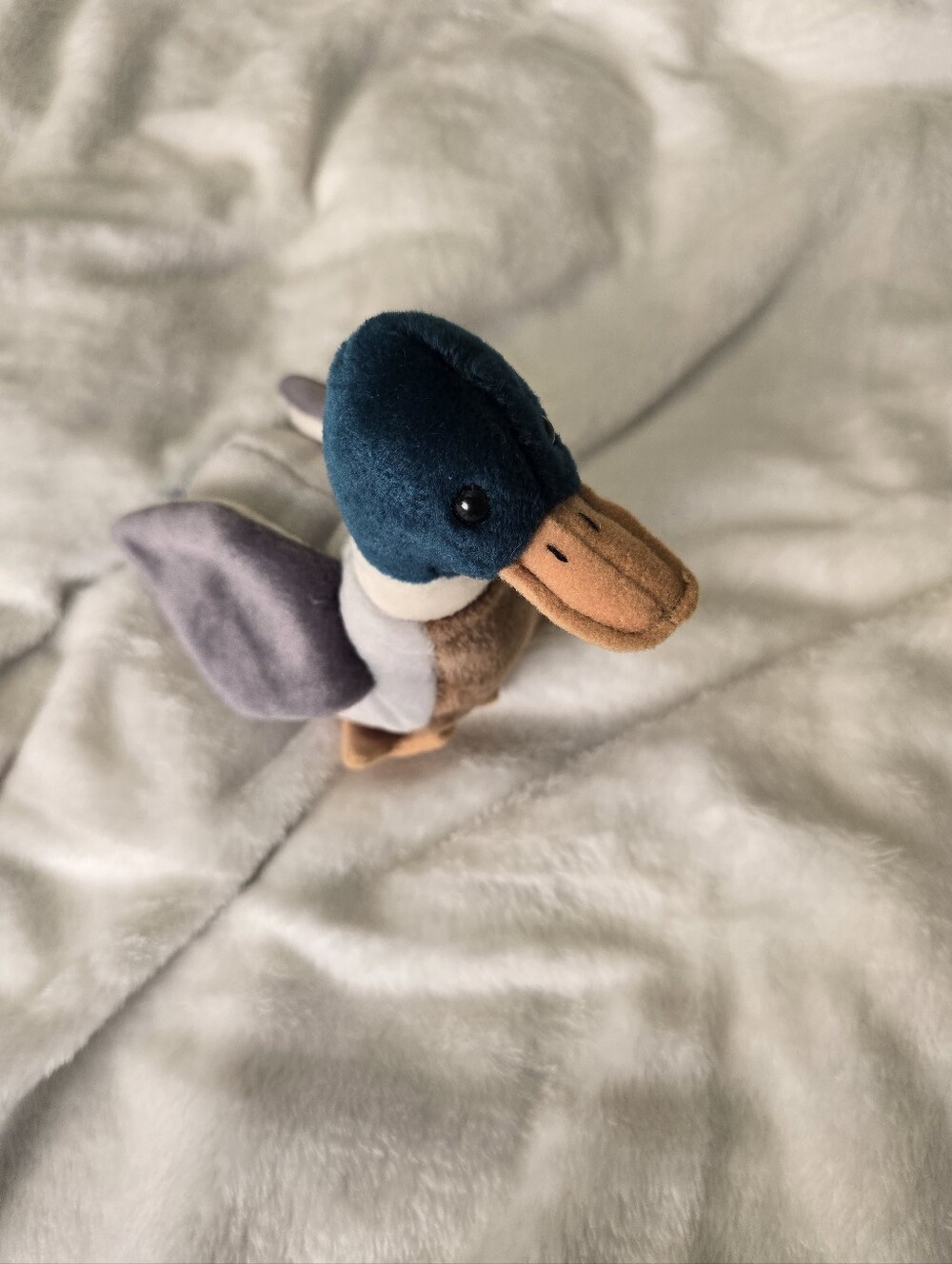 💖=3/$20 Vintage Ty Beanie Baby Jake The Duck 1997 Retired NWT Mint